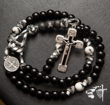 stone rosary paracord rosary, He descended into sheol on the third day he rose again