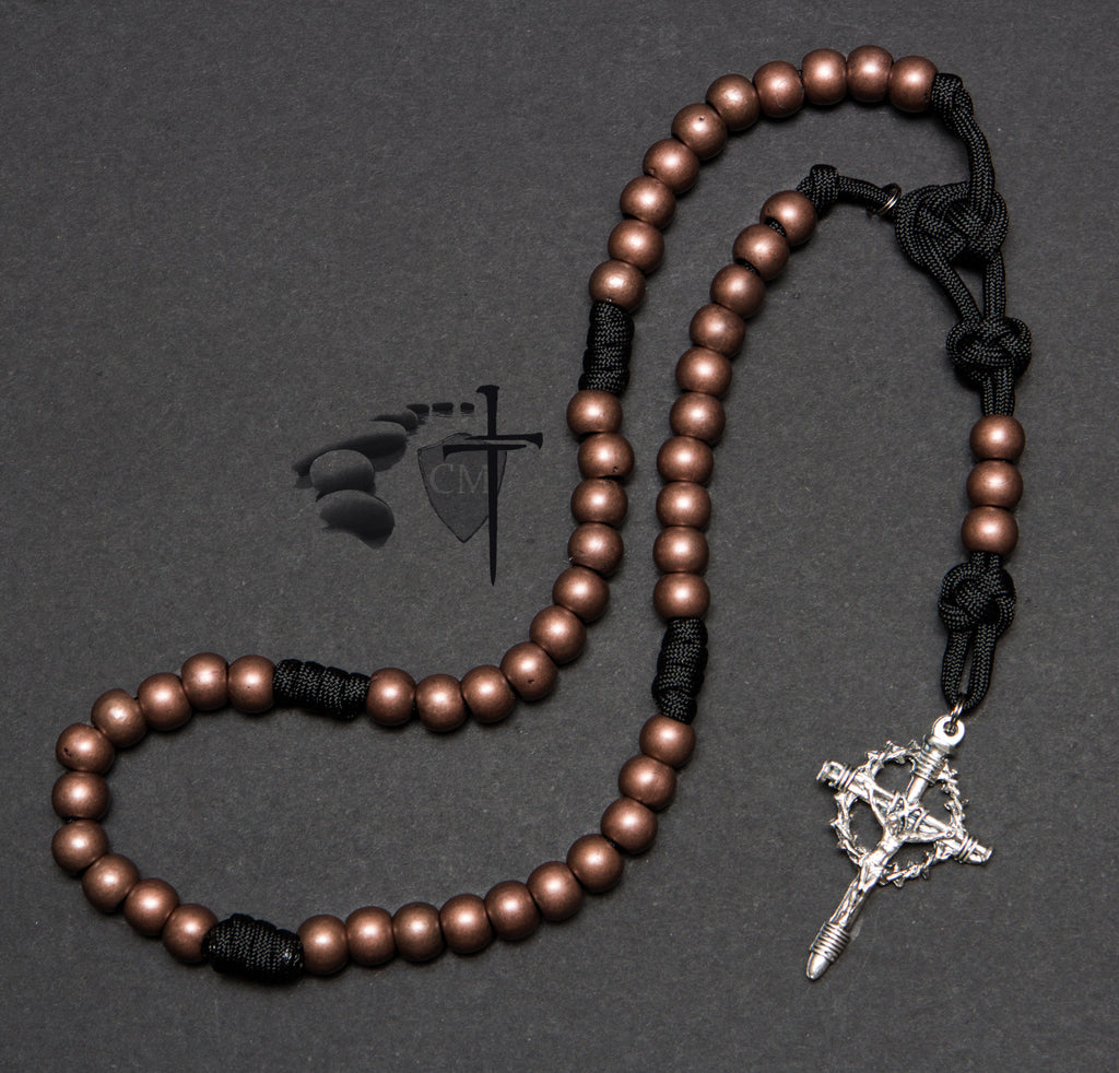Deus Vult Paracord Rosary - Catholic Milestones – CatholicMilestones