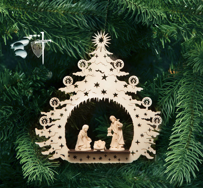 Holy Family Nativity Ornament