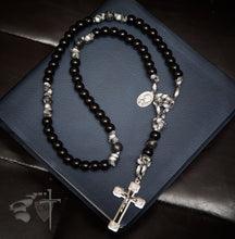 Paracord Rosary Via Crucis crucifix, the way of the cross, He ascended into heaven