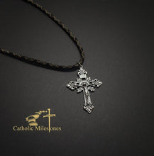Fleur de Lys Crucifix - Catholic Milestones