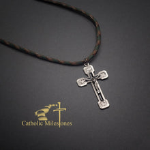 paracord rosary, paracord rosaries, paracord stone rosary, cord rosary, cord rosaries, Via Crucis crucifix, Catholic Milestones, wedding gift, car rosary, auto rosary, men's rosary, groomsmen gift, graduation gift, Holy Orders gift, men's gift, Catholic home decor, Catholic Milestones, Ottawa Ontario, Canada