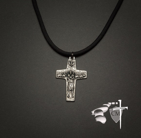 Pope Francis pectoral cross; men's gift; confirmation gift; first communion gift; groomsmen gift; Catholic Milestones; wedding gift