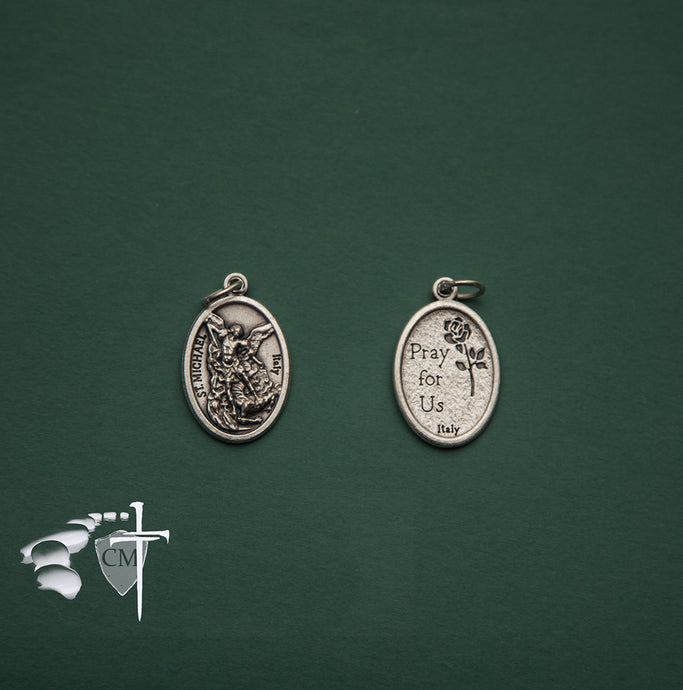 St. Michael rosary medal