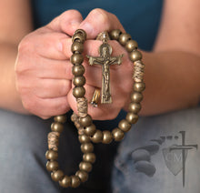 Bronze Serpent Paracord Rosary