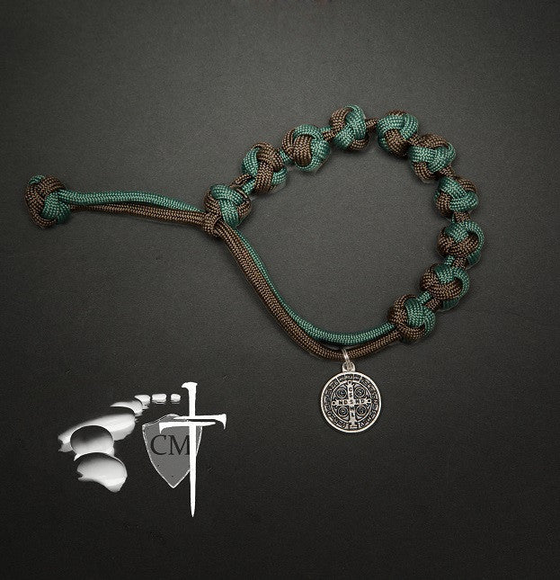 Kolbe Stretch & Wrap Rosary Bracelet (Large) - Chews Life (Catholic) |  daywind.com