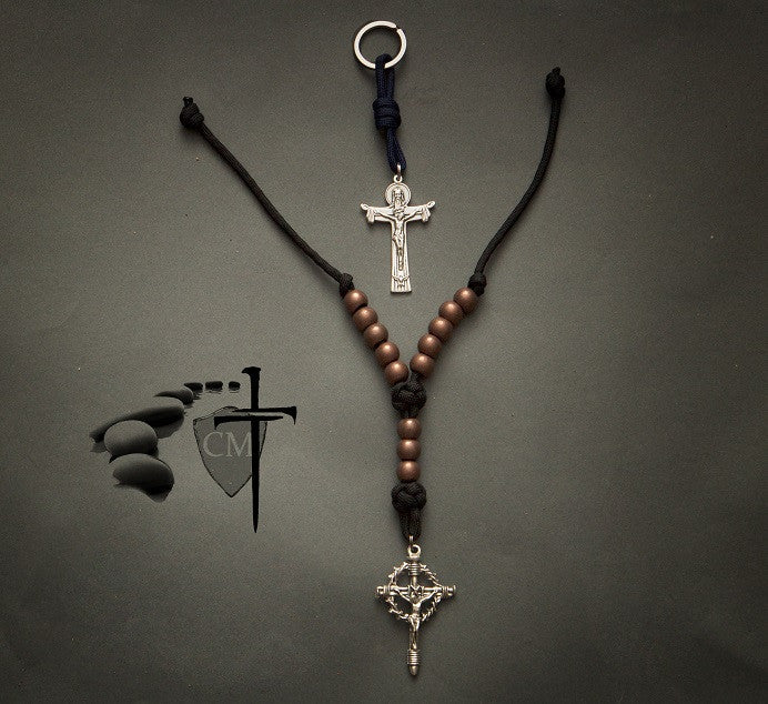 Deus Vult Paracord Rosary - Catholic Milestones