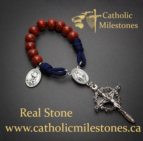 King David Collection - Hand Cut Stone Rosaries – CatholicMilestones