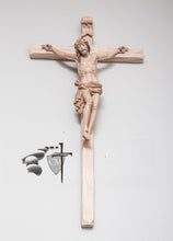 quality Italian artisan carved wood crucifixes, He was conceived of the Holy Spirit born of the virgin Mary