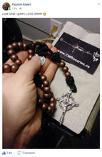 Catholic Milestones Paracord Rosary, Strongest rosary, on Earth as it is in Heaven. Give us this day our daily bread.